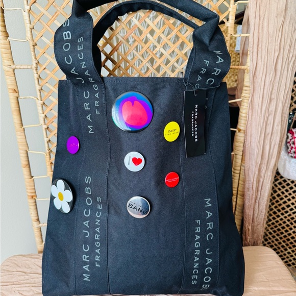 Marc Jacobs Handbags - Marc Jacobs Black Tote with Colorful Accents